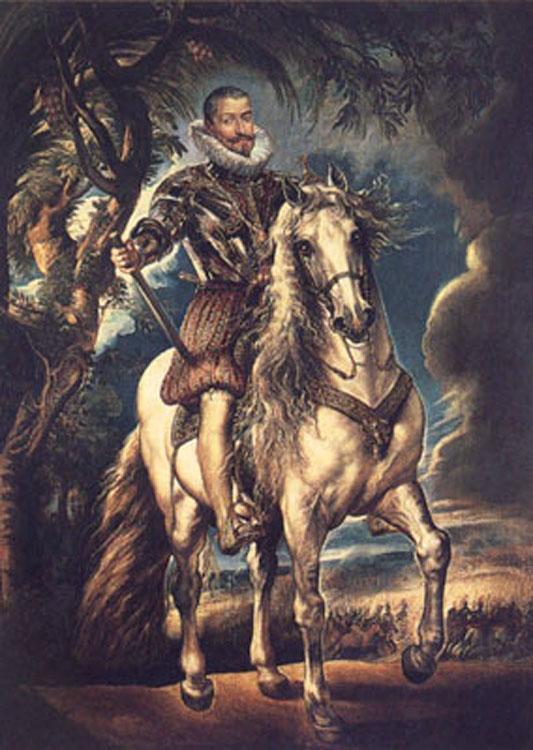 Peter Paul Rubens The Duke of Lerma on Horseback (mk01) France oil painting art